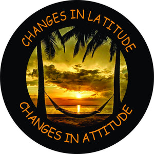 Changes in Latitude Changes in Attitude Sunset Scene