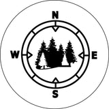 Compass in the Woods