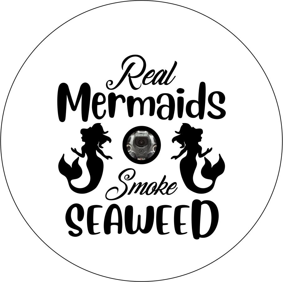 Real MERMAIDS popular Smoke SEAWEED (any color) Spare Tire Cover for any Vehicle, Make, Model and Size