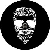 Skull Daddy with Beard and Sunglasses