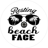 Resting Beach Face Sunglasses