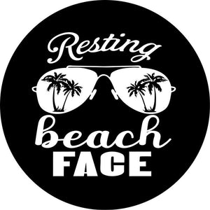 Resting Beach Face Sunglasses