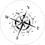 Simple Distressed Compass Design