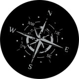 Simple Distressed Compass Design