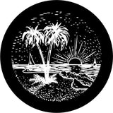 Sunset on the Beach Scene (Any Color)