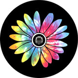 Tie Dye Daisy Flower