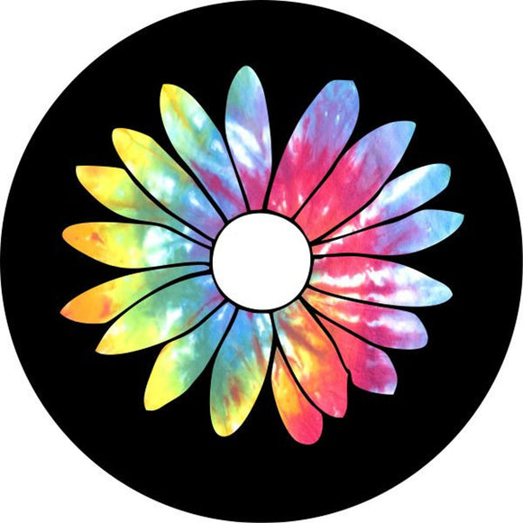 Tie Dye Daisy Flower