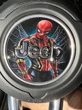 Jeep Wrangler/Gladiator 3D PunisherSteering Wheel Emblem