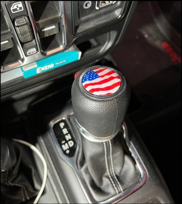 Jeep Wrangler JL/Gladiator 3D Domed Shifter Emblems (Pick your Image)