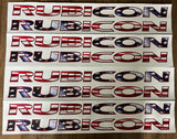 Rubicon Laminated American Flag Hood Decals (Pair)