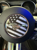 Ford Mustang 3D Steering Wheel Badge (Pick your image)